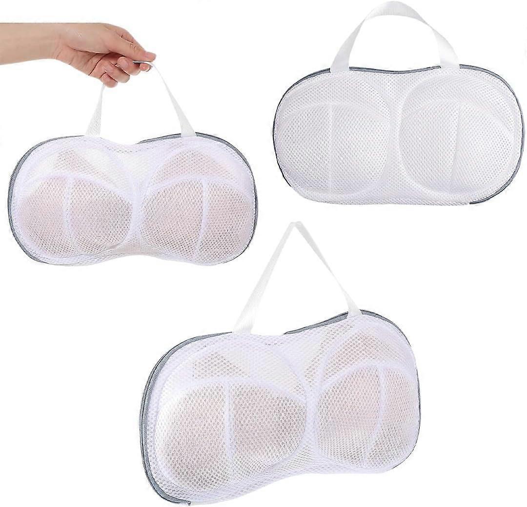 3-Pack Machine Wash Bra Bags Mesh