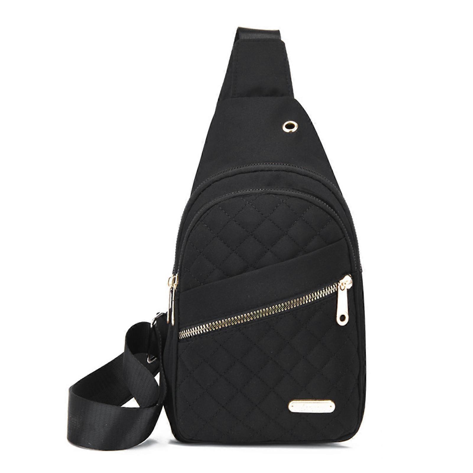 Water-Resistant Adjustable Sling Bag
