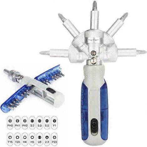 14-in-1 screwdriver set for work and home