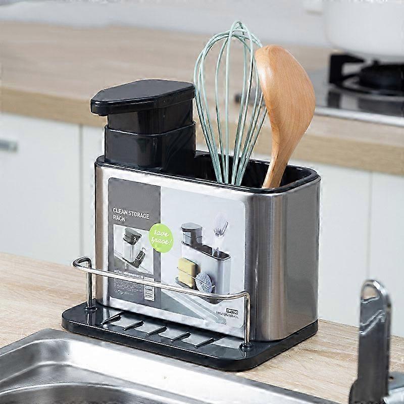 Sink-Side Sponge & Soap Organizer