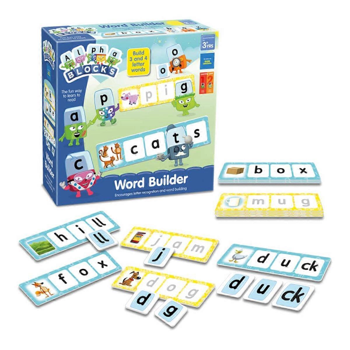 Alphablocks Word Builder Interactive Phonics and Early Reading Learning Toy 21cm