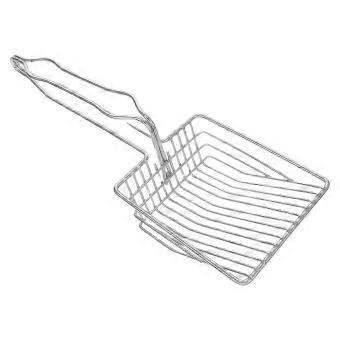 Rustfrit stål kattegrus scoop