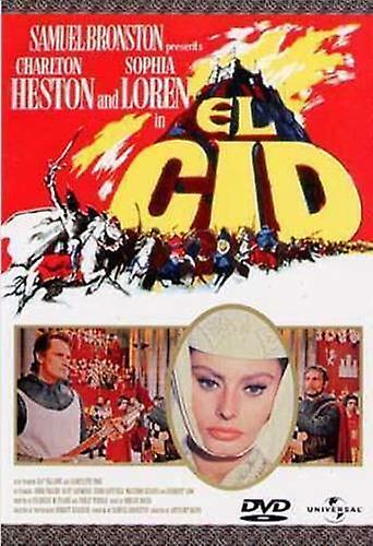 El Cid DVD (2000) Charlton Heston Mann (DIR) cert U - Region 2