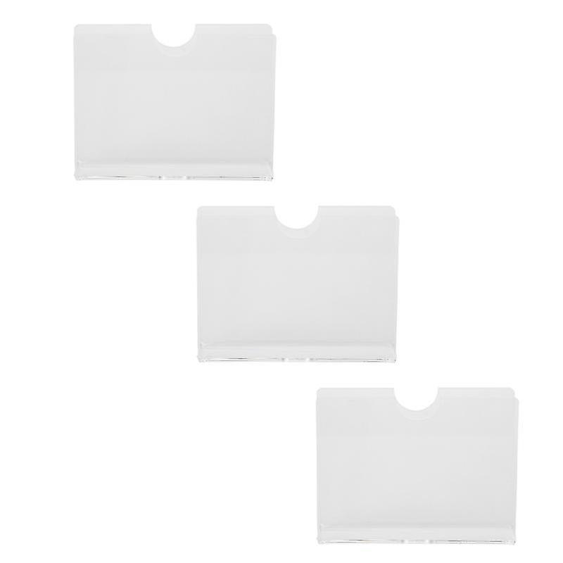 9.1X6.9cm Transparent Poker Chips & Sets 3pcs Plaything Cards Storage Box Game Cards Box Plastic Sto
