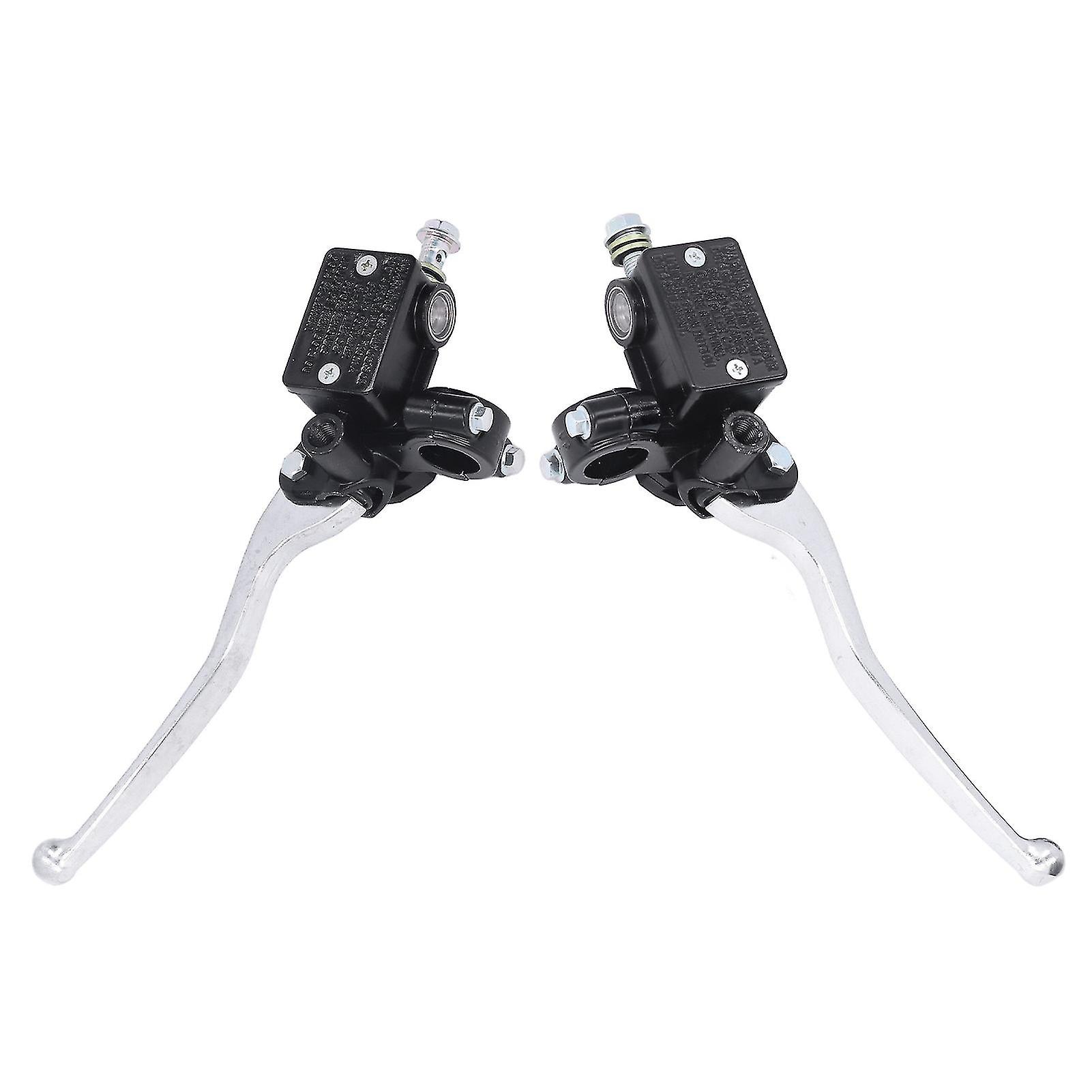 2Pcs 7/8in Universal Brake Clutch Pump Levers Left Right Replacement For Majesty Cruiser Scooter T2 T3 T5 T8