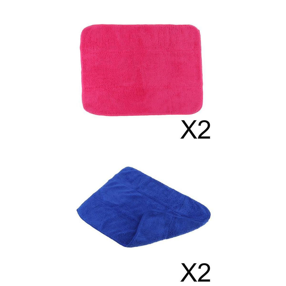 4pcs Microfiber Skate Wipe Care Cleaning Cloth Quick drying Clean Towel