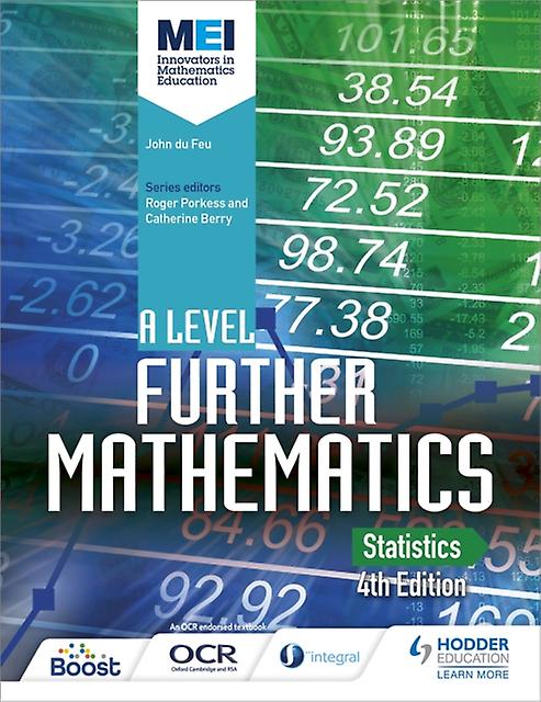 Mei A Level Further Mathematics Statistics 4th Edition by John Du Feu Paperback Book
