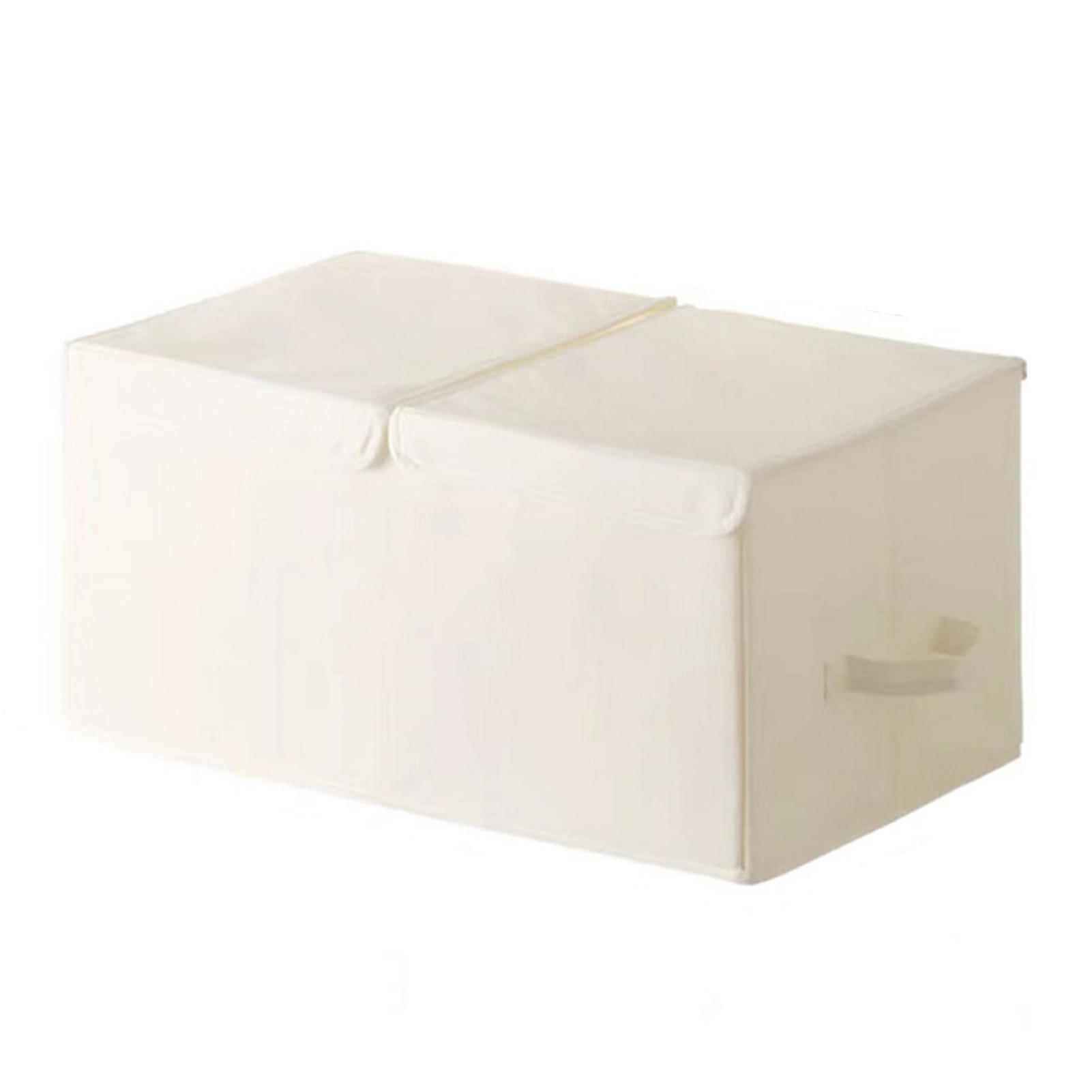 Sturdy Folding Fabric Storage Box With Handles Storage Containers