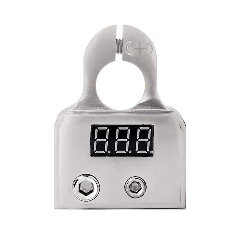 2pcs 0/4/8 Gauge Input  Terminals Car   Clamps Connectors Kit