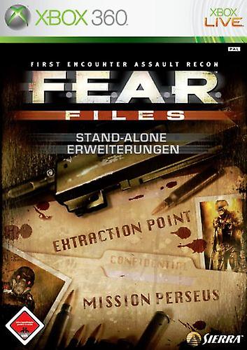 F.E.A.R. Files  First Encounter Assault Recon - Xbox 360 - PAL - New & Sealed