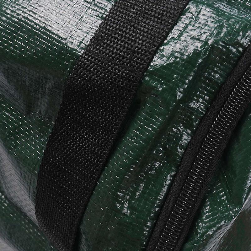 6X النفايات العضوية المطبخ حديقة ساحة السماد حقيبة البيئية PE القماش زارع التخلص من النفايات حقيبة السماد العضوي - ق