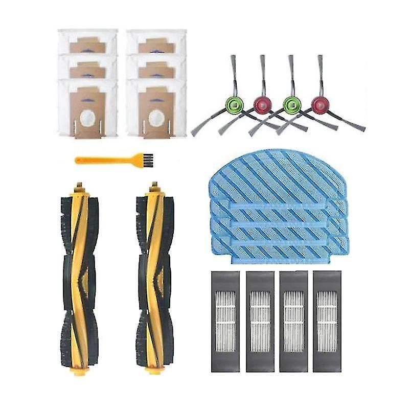 21pcs Main Brush Washable Filter Side Brush For Ecovacs Deebot Ozmo T8 T8max Robot Vacuum Cleaner Mo