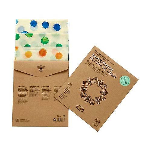 Beeswax wrapper for food 3 units