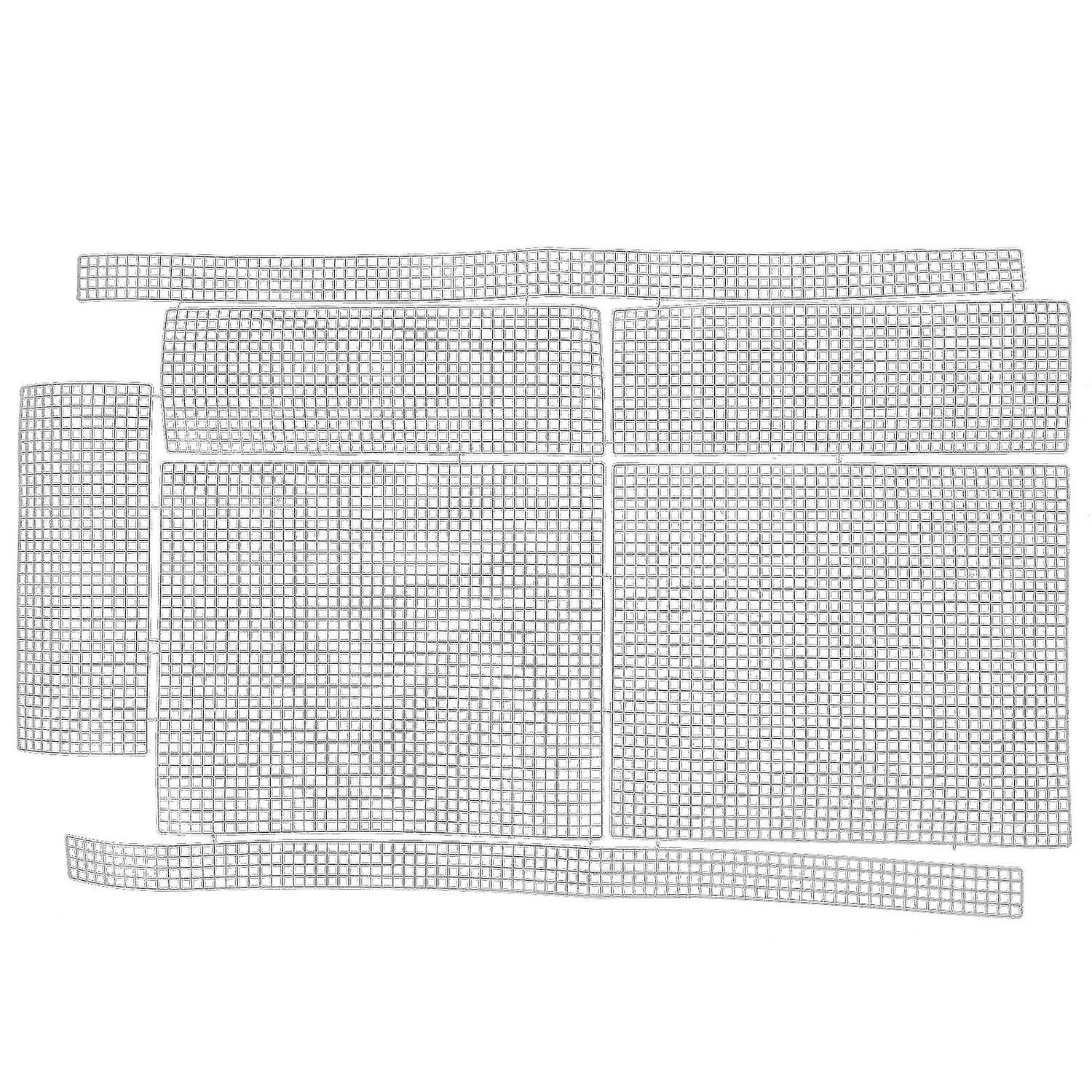 2 Sets Bag Diy Plastic Sheets Embroidery Knitting Bag Handbag Mesh Plates