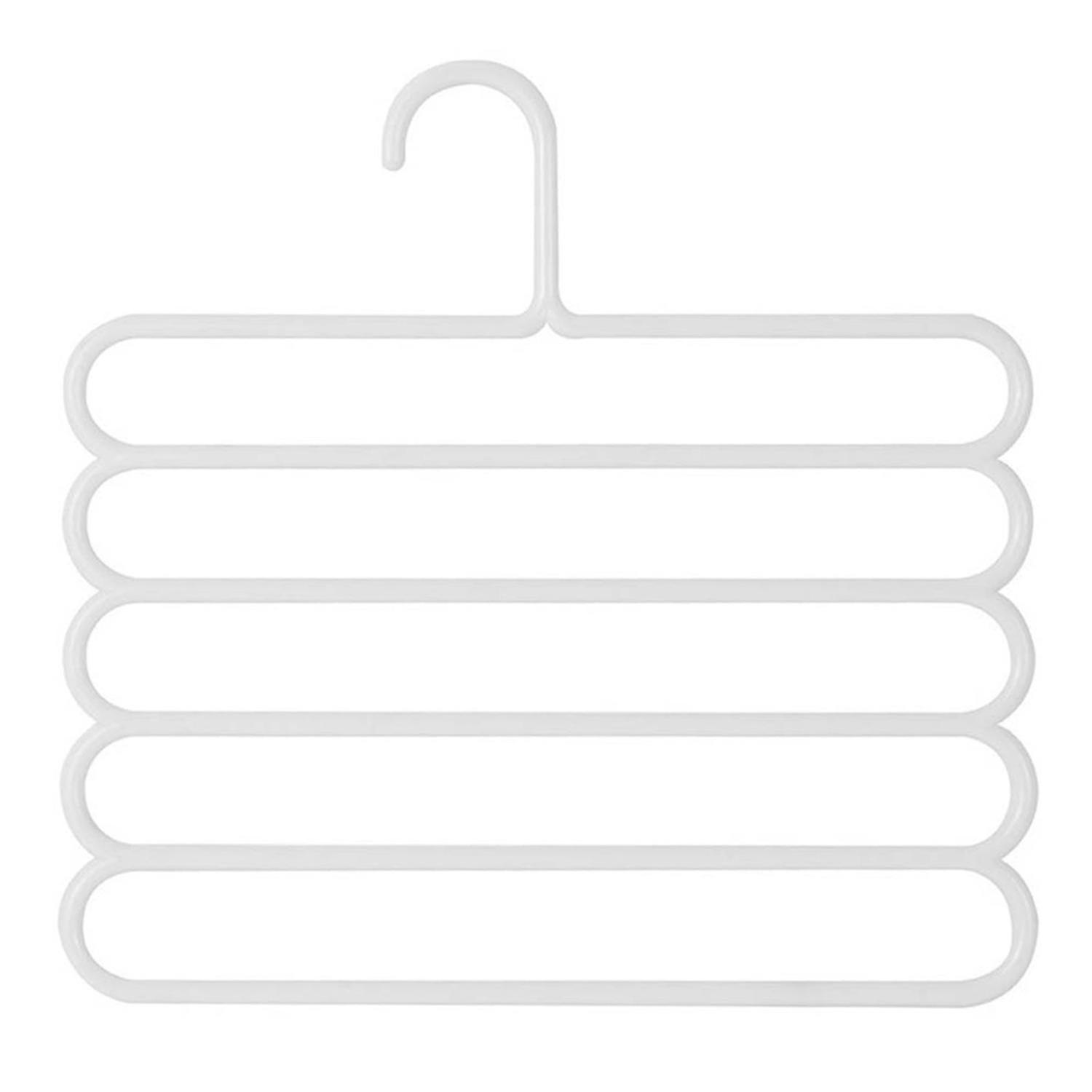Hanger Non-Slip Space-saving 5 Layered Closet Hook for House Wives