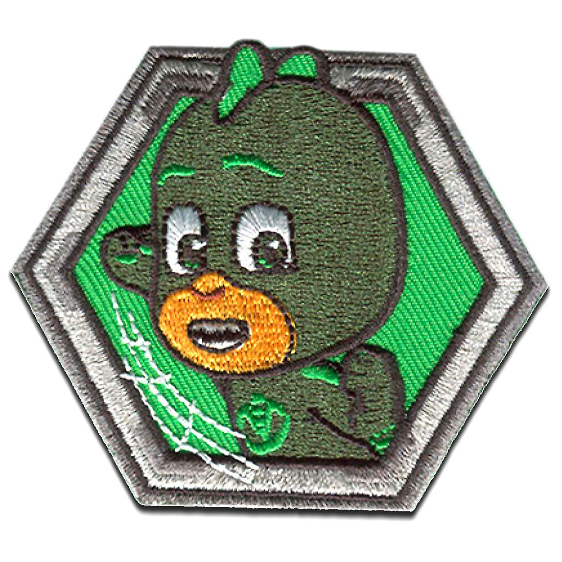 Patch / iron-on patch - PJ MASKS Pyjama Heroes GEKKO 2 Disney - green - 6.7 x 6.7 cm - Iron-on patches