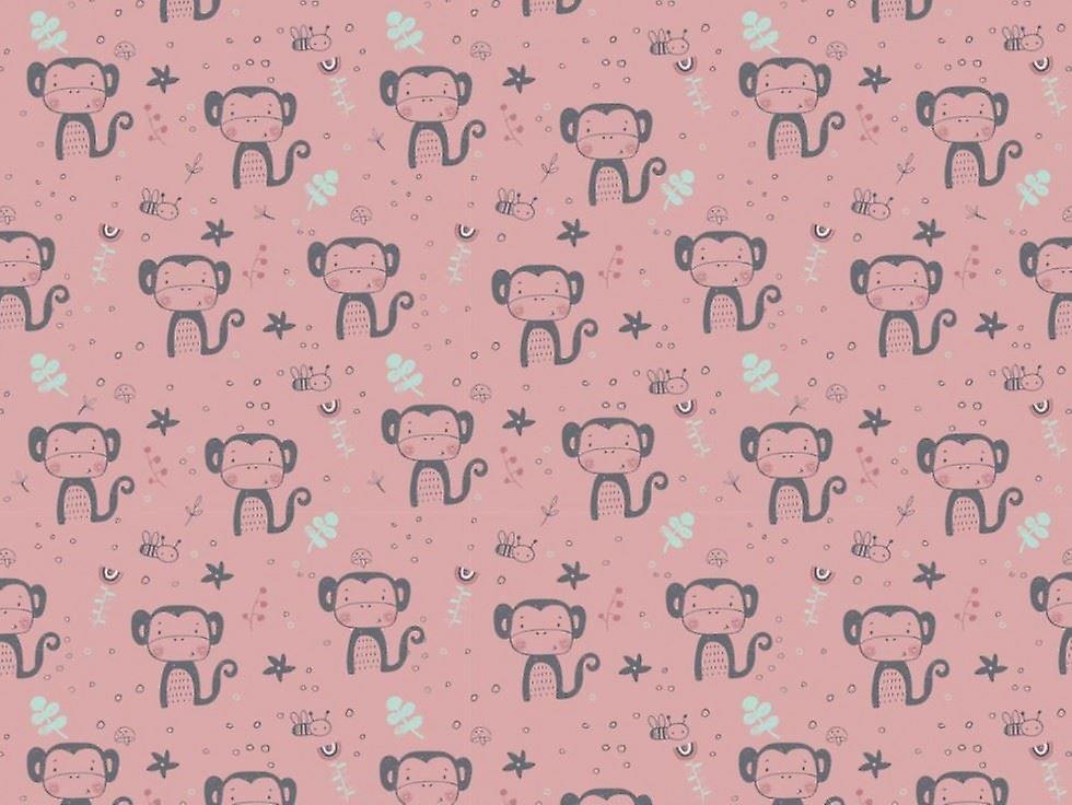 1.5m 100% Cotton Poplin Fabric Rose - per metre