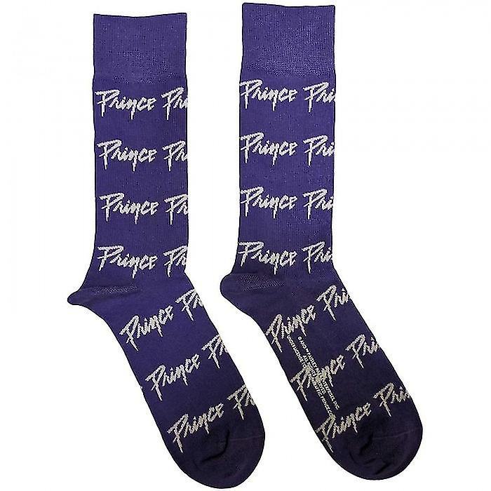 Prince Unisex Adult Repeat Logo Socks