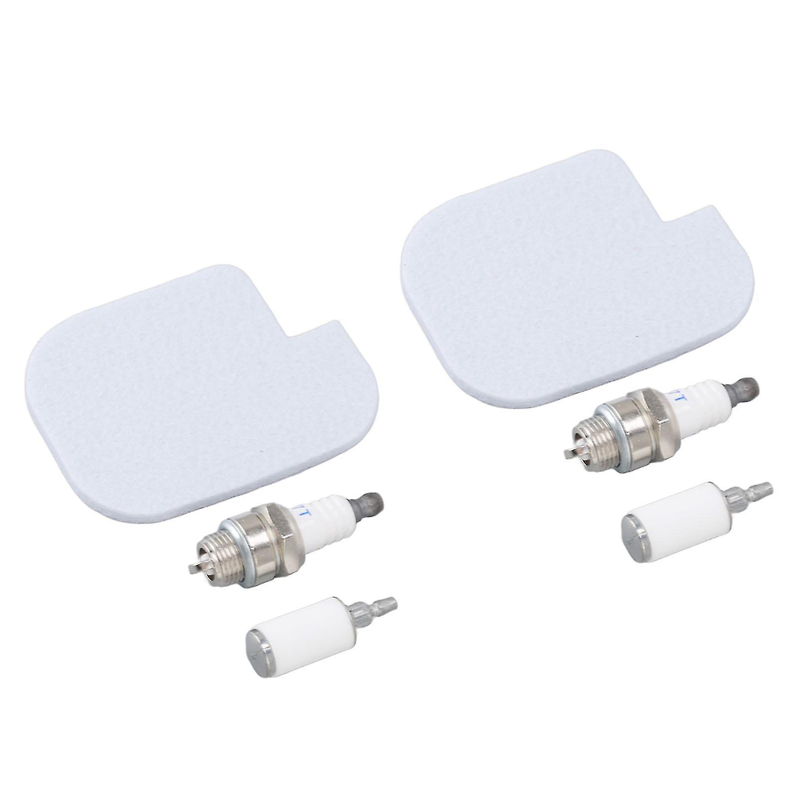 2 Set Chainsaw Service Kit Air Fuel Filter Spark Plug Replacement for McCULLOCH CS360T CS400T CS420T Maintenance