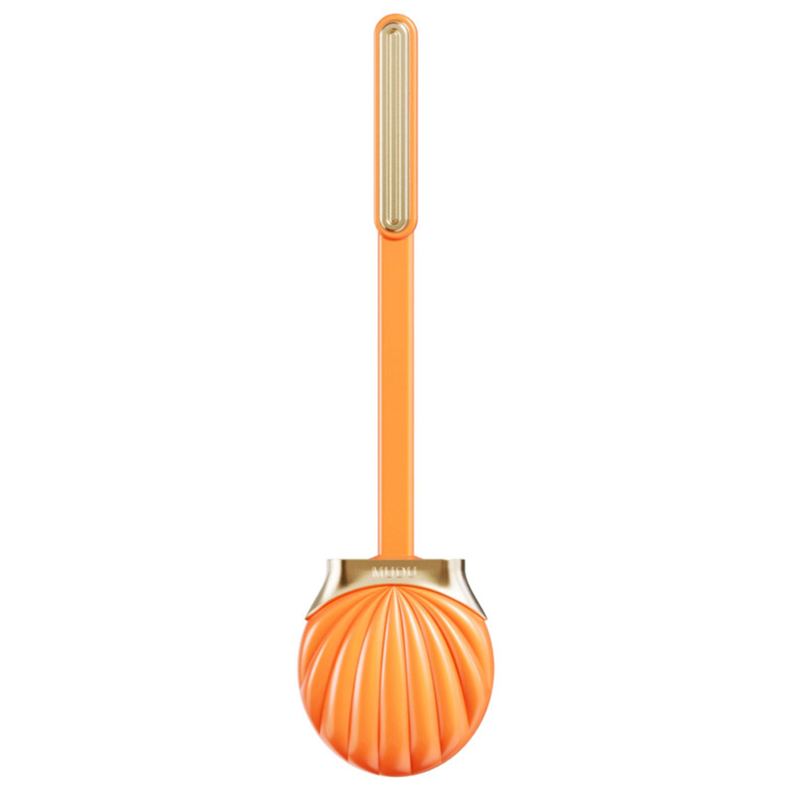 Creative Shell Toilet Brush with Long Handle Silicone Toilet Cleaning Brush