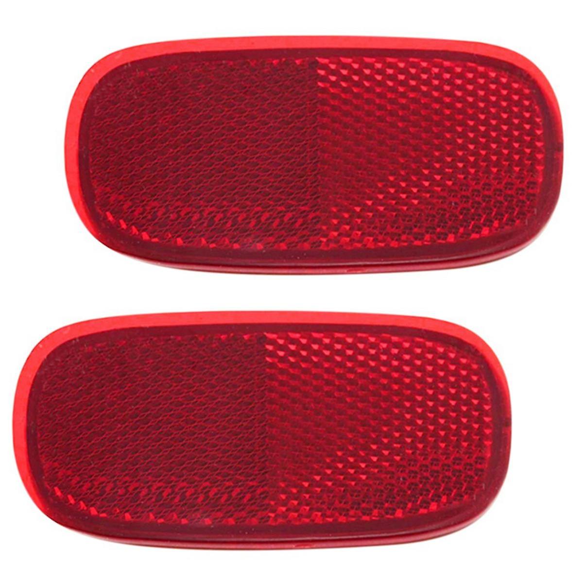 2Pcs Car Rear Bumper Reflector Light 81910-42010 TO2866101 for 1994-2005 Tail Brake LampReflector