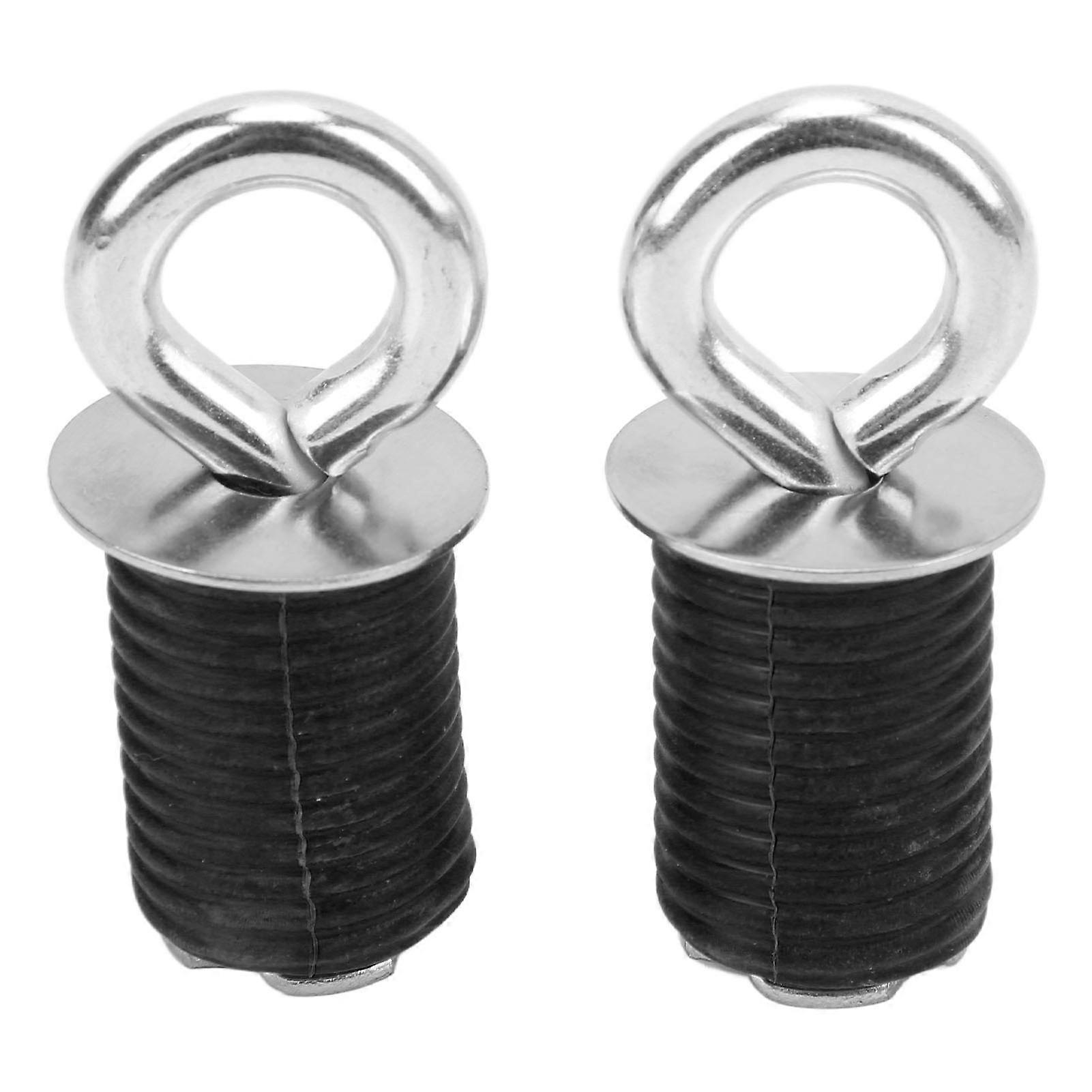 2pcs Lock Ride Anchor Set Replacement For Polaris Sportsman Durable Lock Ride Tie Down AnchorBlack