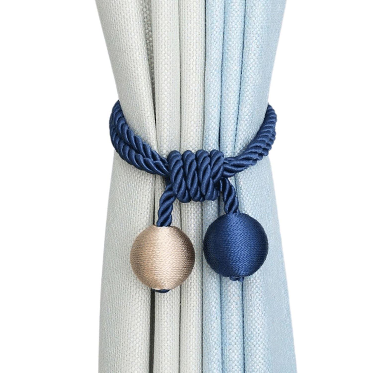 Curtain Holder Firmly Fixed Convenient All-match Creative Decorative Fabric Hanging Ball Curtain Str