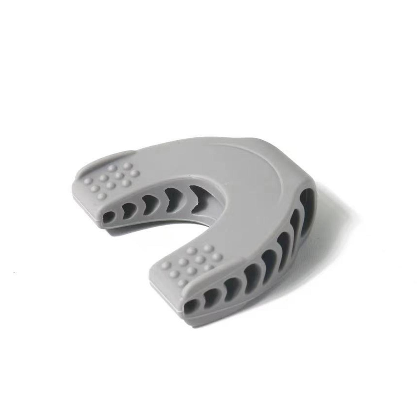 Braces-Shaped Chews Jawline Trainers Lightweight Muscle Shape Tool for Indoor Use
