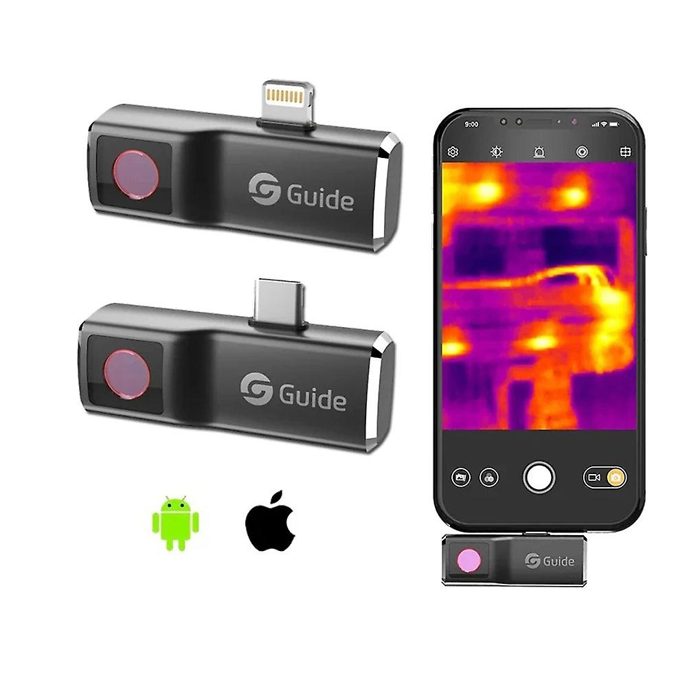 Guide Mobir Air Thermal Imaging Night Camera for Type-C and iOS Infrared Imager