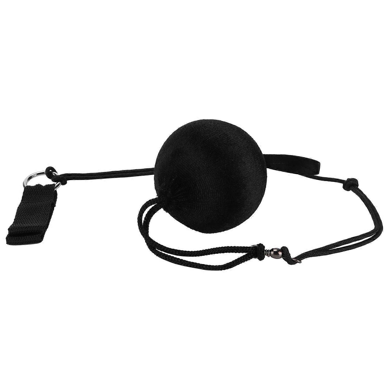 Adjustable Soft Dance Accessory Black Chain Poi Ball for Belly Dance Training for Women