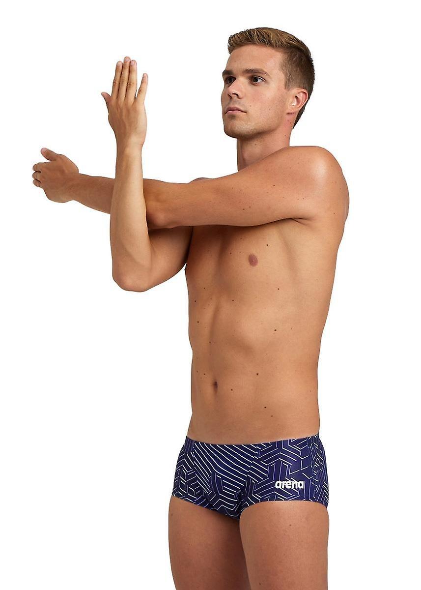 Arena Kiko Pro Swim Low Waist Short - Navy/Multi - Boys