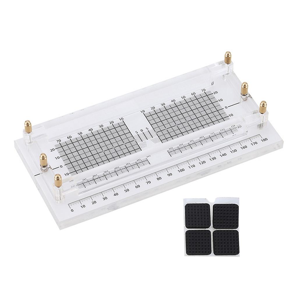 Professional Eyeglasses Parallelism Ruler Glasses Parallel Measuring Instrument