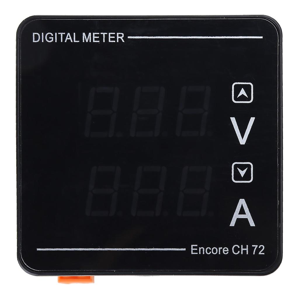 Voltage & Current Meter Digital Display 50-500V 1-140A Quick Installation LED