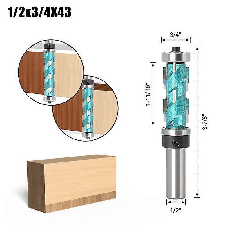 1pcs Boor Bits Router Boren Bits Flush Trim Router Bit Carving Router Bits Router Bits Router Bits Voor Houtbewerking Cutter Voor Houtbewerking 1/2''