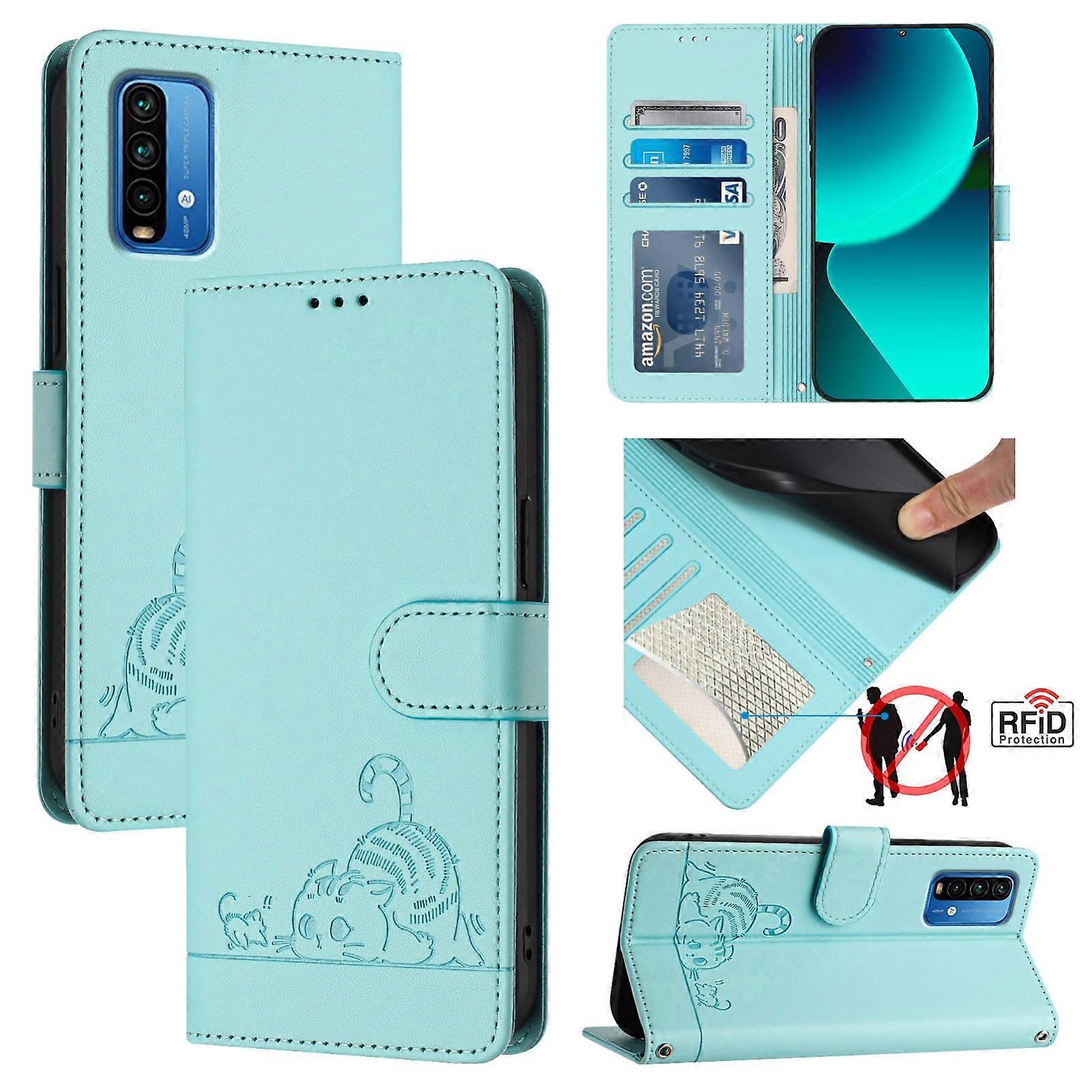 Cat Pattern Case For Xiaomi Redmi 9T Global