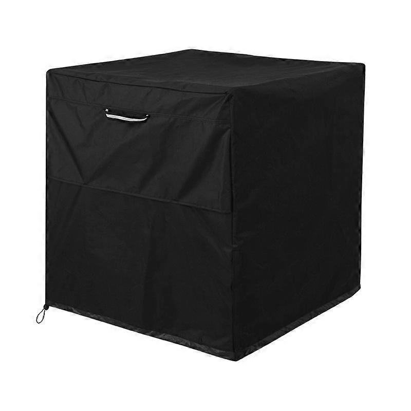 Air Condition Cover Weatherproof Heavy Duty Protector Black