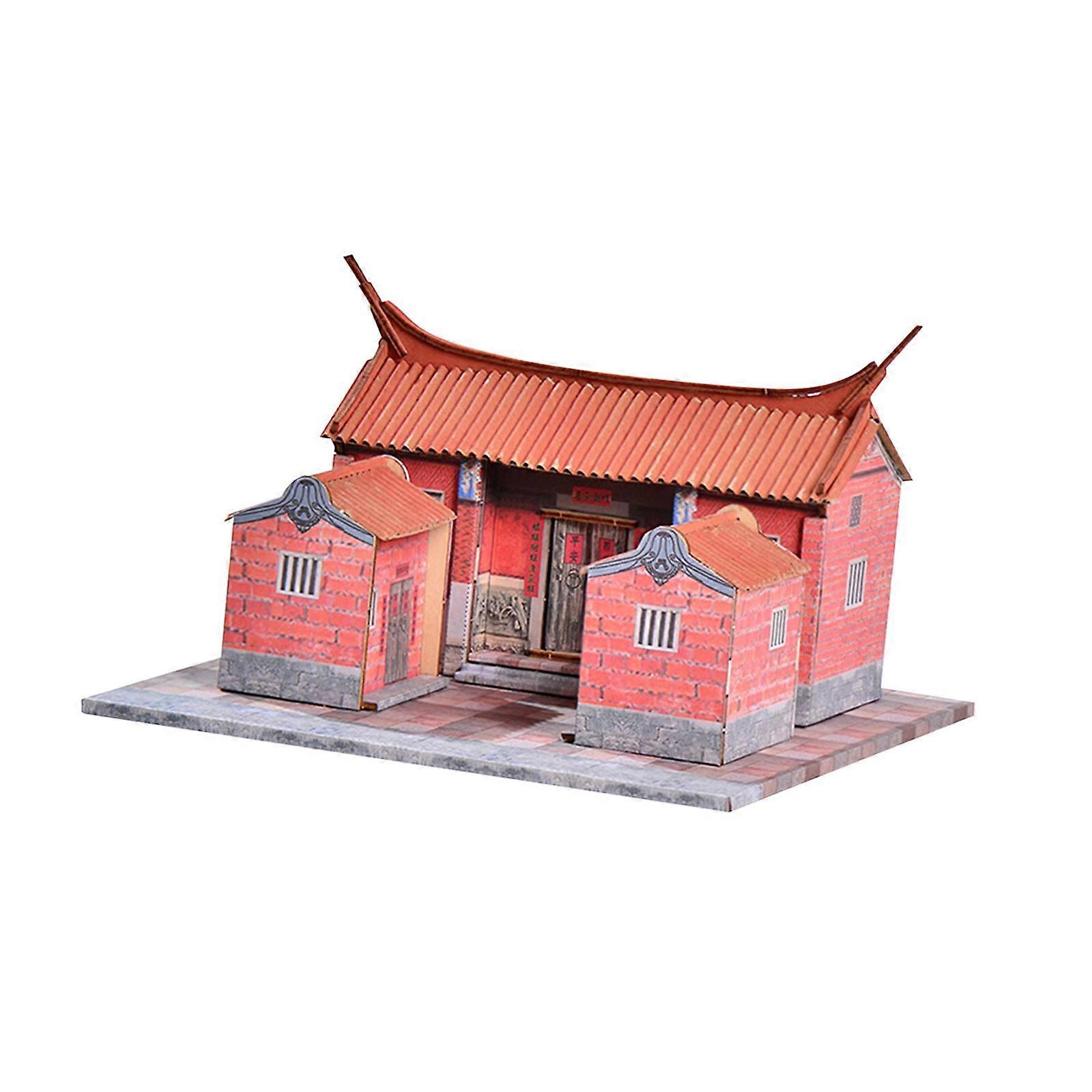 DIY Miniatyr Hussett Hjemmeinnredning Håndverk Byggesett For Gutter Jenter Gaver