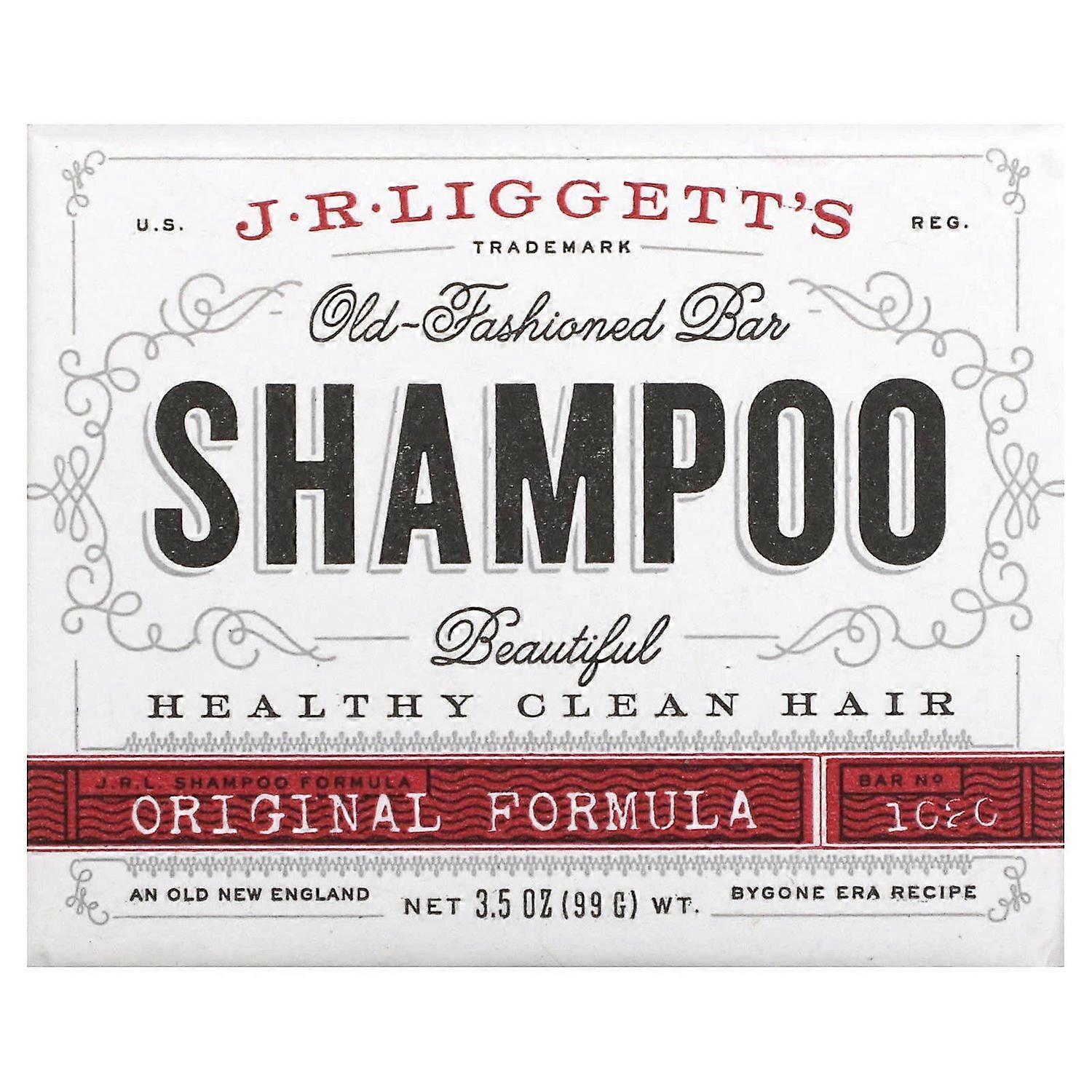 J.R. Liggett's, Old Fashioned Shampoo Bar, Original Formula, 3.5 oz (99 g)