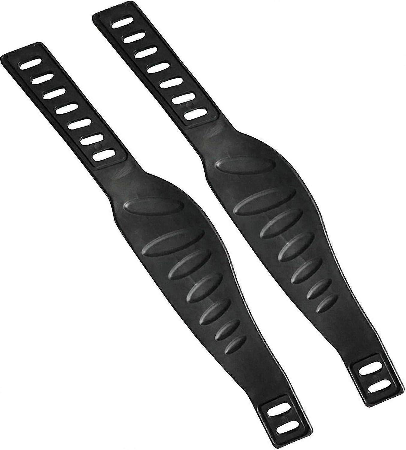 1 pair Exercise Bike Pedal Straps, Heavy Duty Adjustable Length Universal Pedal Strap for Spinning Bike Home Gym