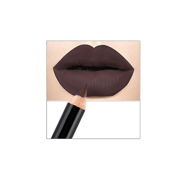 Muzxr- Lip Liner Lip Pencils Matte Lipliner Silk Nude Lipstick Pen Long Lasting Pigments Lip Hzp