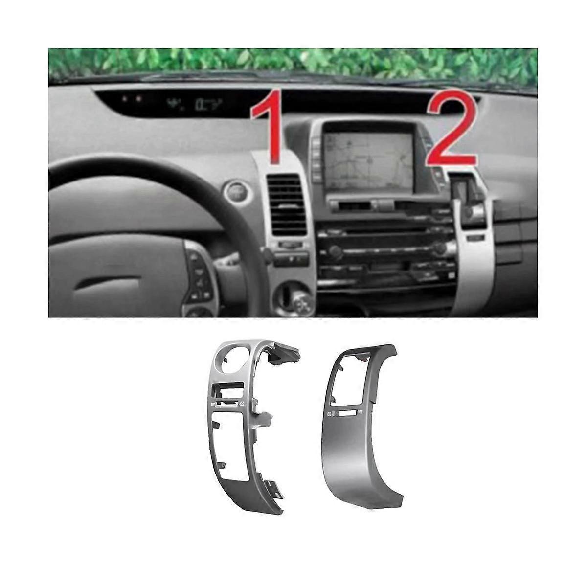 4-Piece Dashboard Air Vent Cover Trim For Toyota Prius 2004-2009 – Center AC Vent Replacement