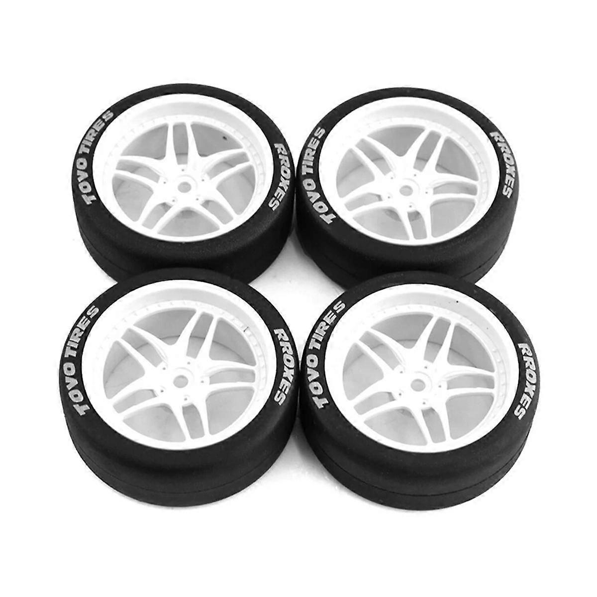RCUpgradeParts Tyre for 1: 10 TT01 TT02 XV01 XV02 RC Car Spare Parts - B
