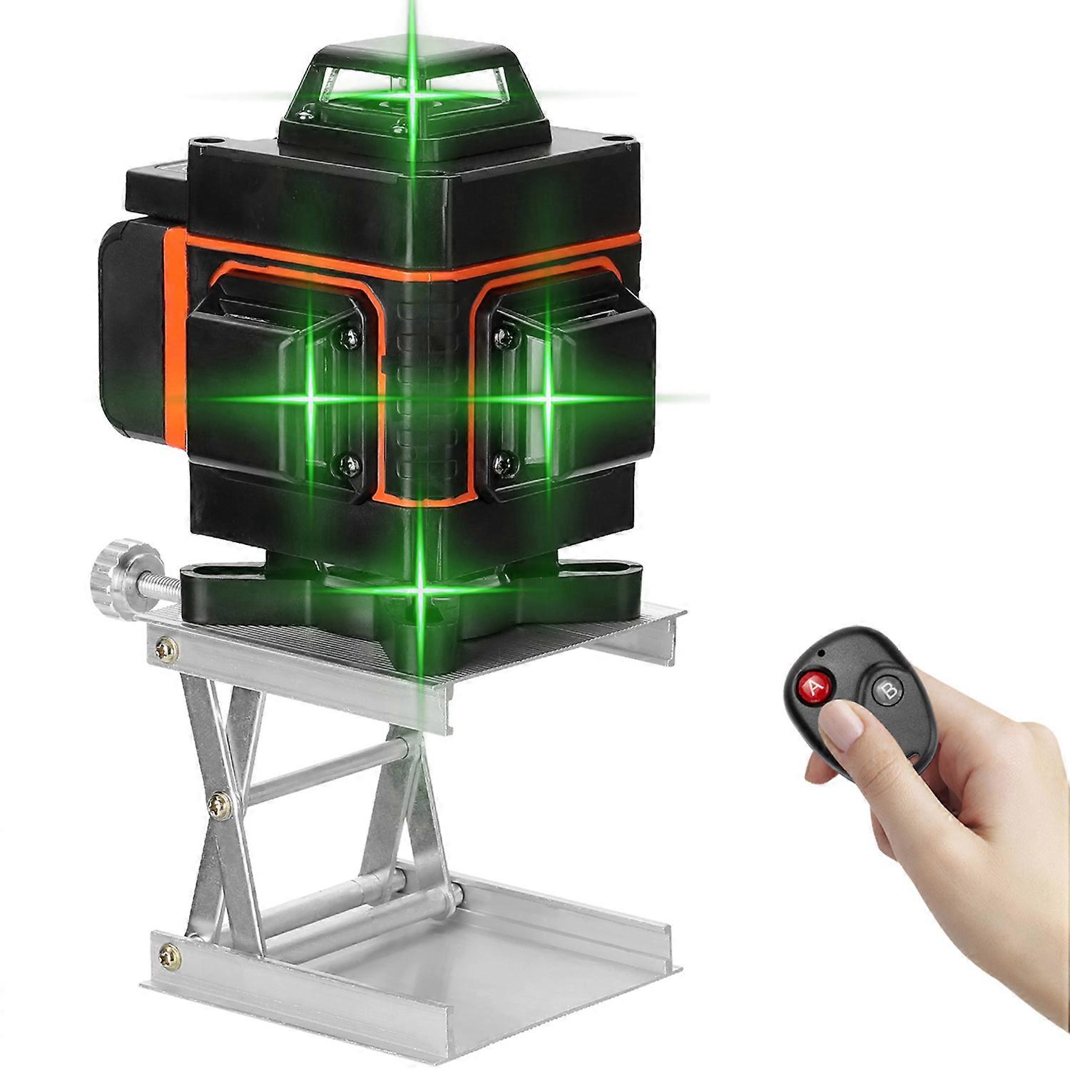 KKmoon Strumento di livello multifunzionale a 16 linee Linea orizzontale verticale con funzione di autolivellamento