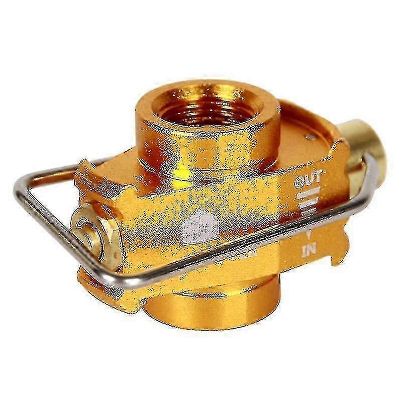 Camping Gas Saver Plus Μετατροπέας Βενζίνης Ανταλλακτικό Επίπεδο Ρεζερβουάρ, Χρυσό