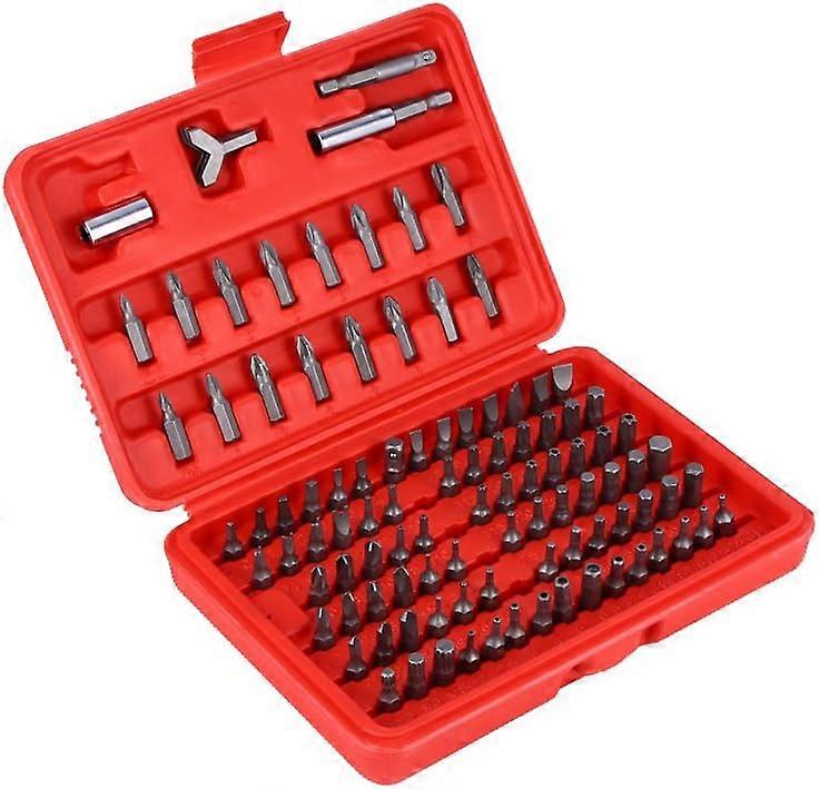 Security Screwdriver Bit, Screwdriver Bit Torx Screwdriver Set 100pcs Torx Bit Bits and Sockets Set Opening Repair for Precision Screwdriver,2024 Ping