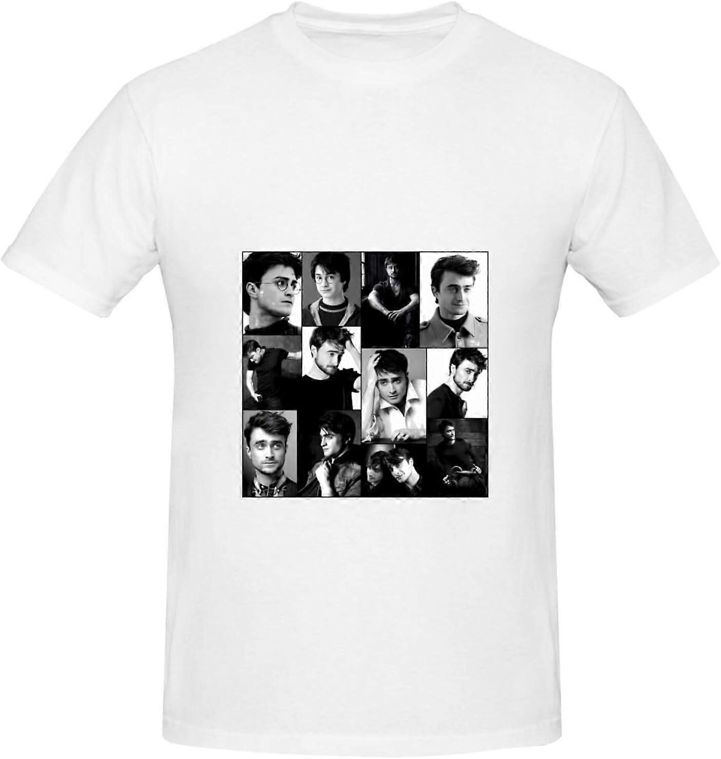Tricou Daniel Radcliffe Bărbați' s Basic Short Sleeve Actor Actriță Tee Shirt Classic Basic Casual Topxacce304