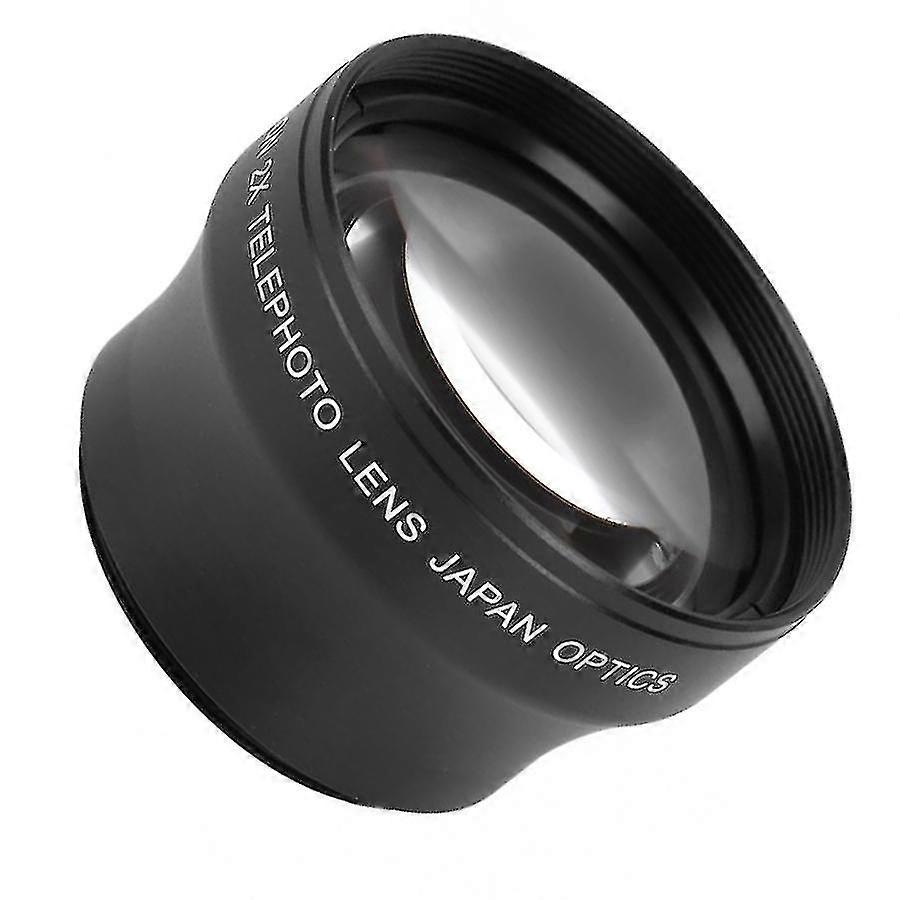 37mm 2x Magnificat High Definit Converter Telephoto For 37mm 18-55 Length Mount Camera T