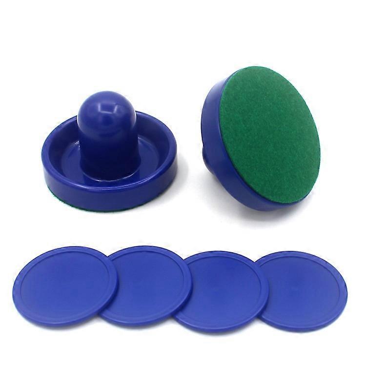 Air Hockey Pushers, Lightweight Plastic Air Hockey Goalies Ice Pushers Pucks Tables Game Handles Ball Mallet Goalies