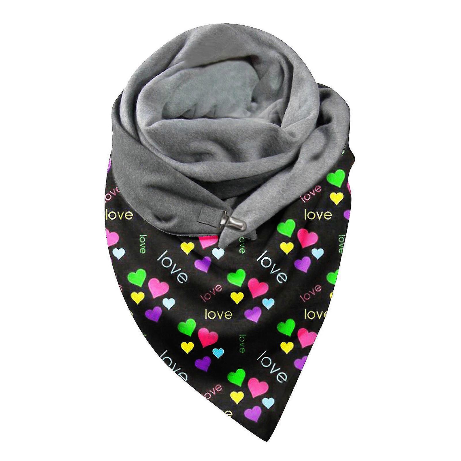 Femmes Impression Foulard Mode Écharpe Châle Polyvalent