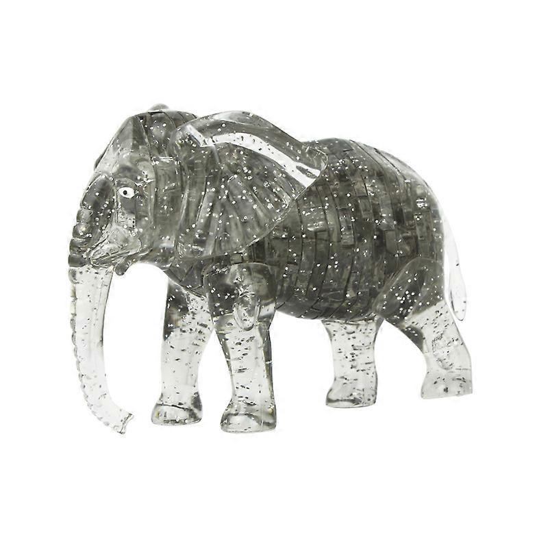 Crystal Puzzle 3D Elephant